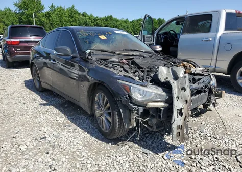 2018 Infiniti Q50 Luxe из США, поврежденный, VIN JN1EV7AP1JM590153